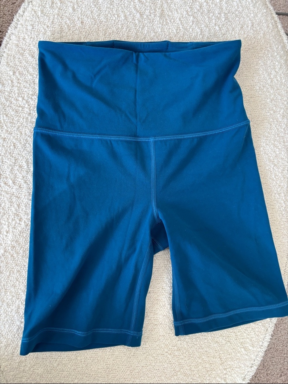 Athleta High-Waist Teal Women’s Bike Shorts